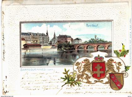 Carte postale ancienne de SARREGUEMINES (Saargemund)
