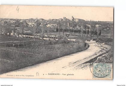 SARRIANS - Vue générale - très bon état
