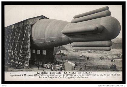 78 - SARTROUVILLE - dirigeable ballon - La Ville de Paris