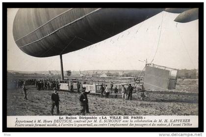 78 - SARTROUVILLE - dirigeable ballon - La Ville de Paris