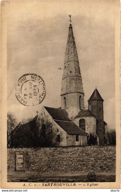CPA Sartrouville Eglise (1449841)
