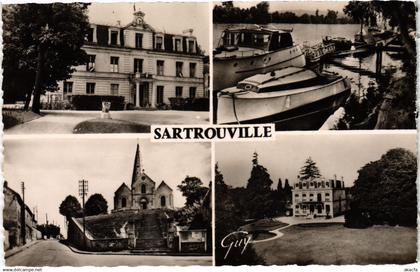 CPA Sartrouville souvenir (1449847)