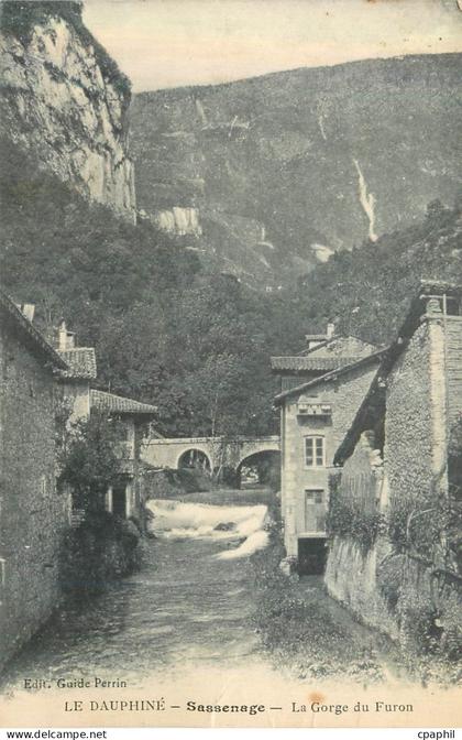 CPA Le Dauphine Sassenage La Gorge du Furon