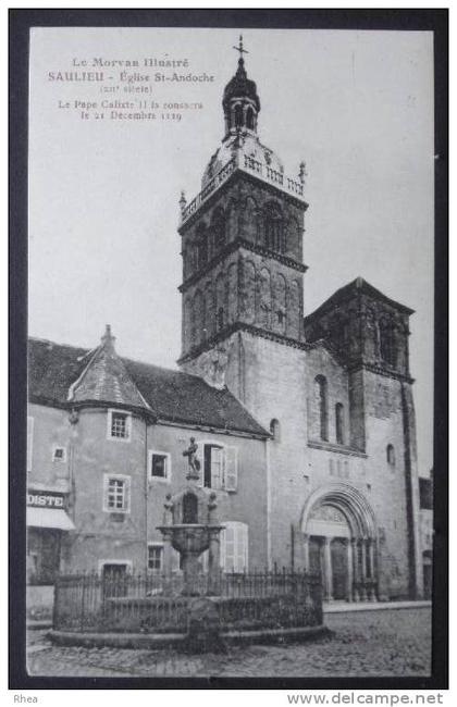 Saulieu SAULIEU - Eglise St-Andoche (XIIè siècle) Le Pape Calixte II la vconsacra 21 D D21D K21584K C21584C RH004418
