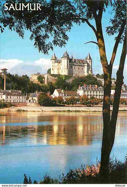 49 - Saumur - Le Château - La Loire - Flamme Postale de Saumur - CPM - Voir Scans Recto-Verso
