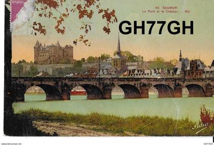 CPA SAUMUR 1934