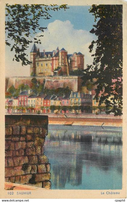 CPA Saumur Le Chateau