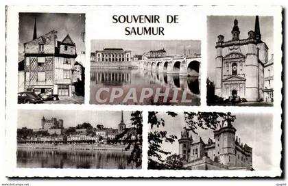 CPM Souvenir de Saumur