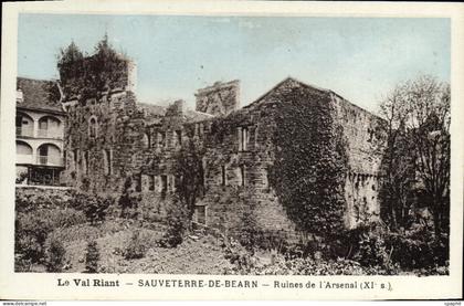 CPA Sauveterre De Bearn Ruines De I'Arsenal