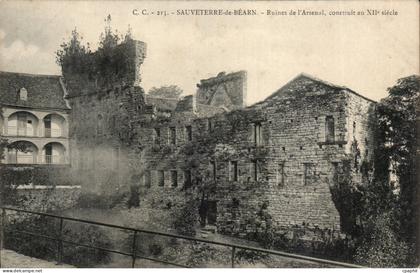 Sauveterre de Bearn CPA Ruines de l'arsenal