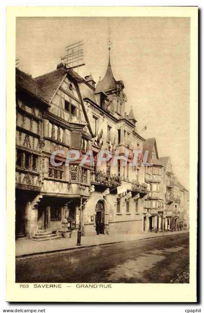 CPA Saverne Grand'Rue