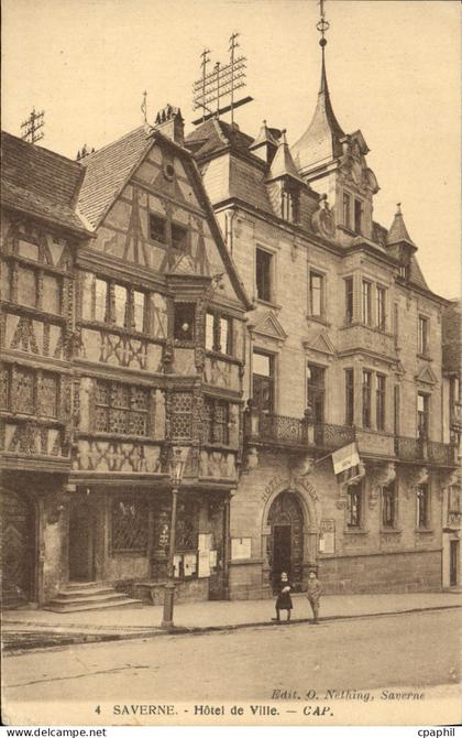 CPA Saverne Hotel De Ville