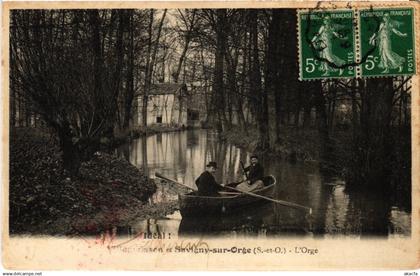 CPA SAVIGNY-sur-ORGE L'Orge (1354774)