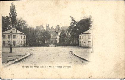 CPA Savigny Sur Orge Place Davoust