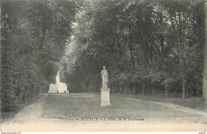 CPA Chateau de Sceaux L'Allee de la Duchesse
