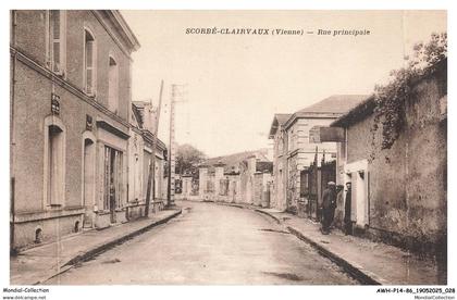 AWHP14-0916-86 - SCORBE-CLAIRVAUX - Rue principale