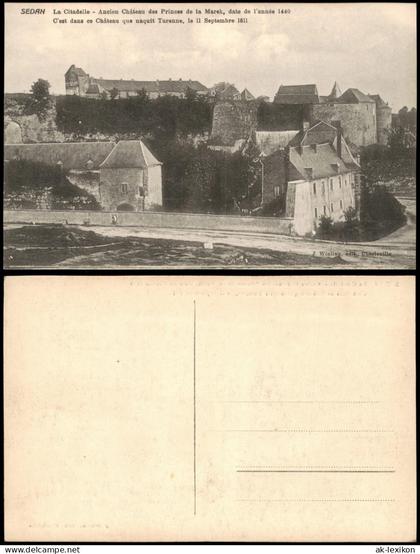 Sedan Sedan Zitadelle und Schloss der Fürsten von der Mark, Sedan 1910