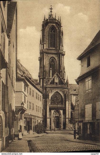 CPA Selestat cathédrale saint-George