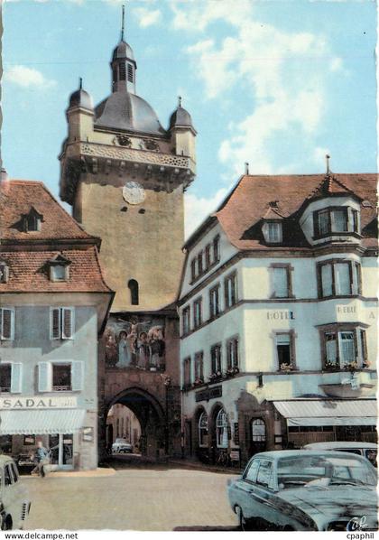 CPM Selestat 756(bas rhin) tour des chevaliers