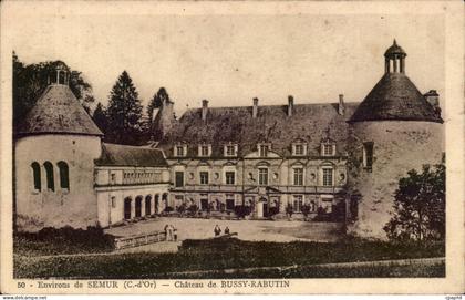 environs de SEmur CPA Chateau de Bussy Rabutin