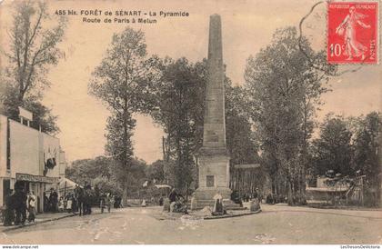 [-20%] FRANCE - Sénart  - Forêt de Sénart - La pyramide - Route de Paris à Melun - Carte Postale Ancienne