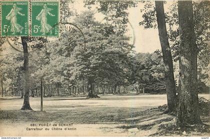 CPA Foret de Senart Carrefour du Chene d'Antin