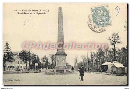 CPA Foret De Senart Rond Point De La Pyramide
