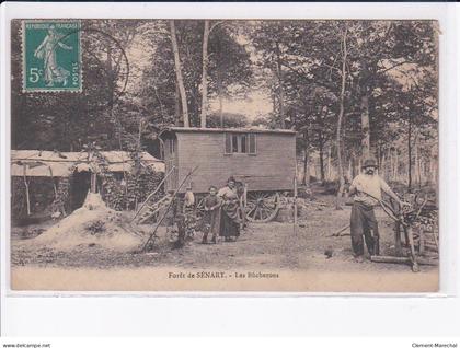 SENART: forêt de sénart, les bûcherons - état