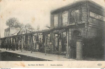 CPA La Gare de Senlis