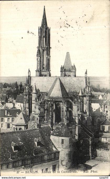 CPA Senlis Abside de la Cathedrale
