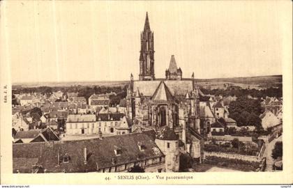 CPA Senlis Vue Panoramique