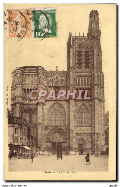 CPA Sens La Cathedrale