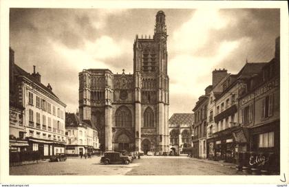 CPA Sens La Cathedrale