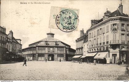 CPA Sens Le Marche Couvert