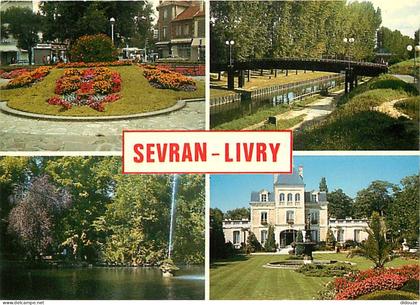 93 - Sevran - Livry - Multivues - Fleurs - CPM - Voir Scans Recto-Verso