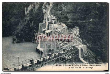 Seyssel - Route de Rumilly - Val de Fier - Barrage - CPA