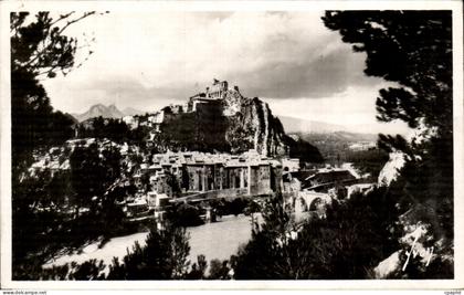 CPA Sisteron (Bses Alpes) La Durance et la citadelle