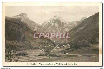 CPA Sixt Vue generale et la Vallee du Gifire