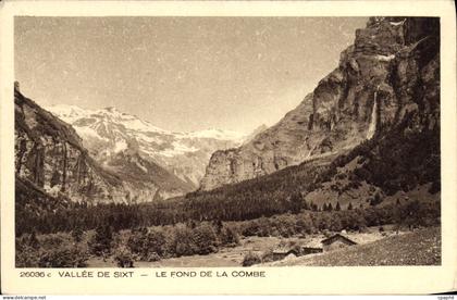 CPA Vallee De Sixt Le Fond De La Combe
