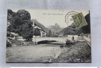 Sixt, le pont Neuf, Haute Savoie 74