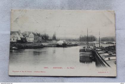 AA119, Soissons, le port, Aisne 02