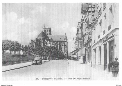 CP SOISSONS (repro carte publicitaire)