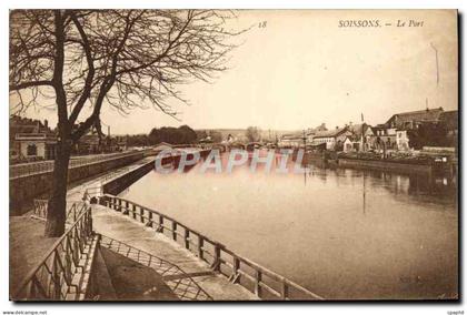 CPA Soissons Le Port