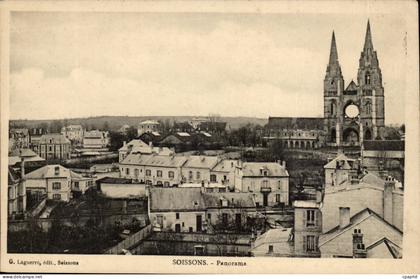 CPA Soissons Panorama