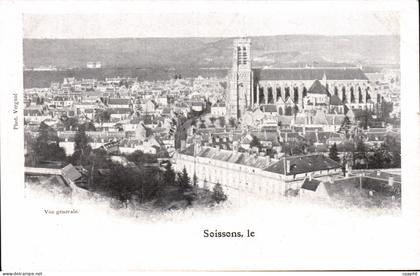 Soissons - Vue Generale - CPA