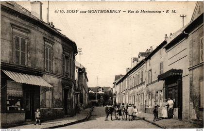 CPA Soisy sous-MONTMORENCY - Rue de MONTMORENCY (350123)