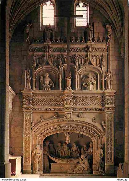 Carte Postale - 72 - Solesmes - Les Saints de Solesmes - La Chapelle du Christ - ransept de droite (1496) - Art Religieu