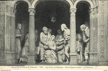 CPA Abbaye de St Pierre de Solesmes Les Saints de Solesmes Notre Dame la Belle La Pamoison
