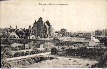 CPA Solesmes Vue Generale