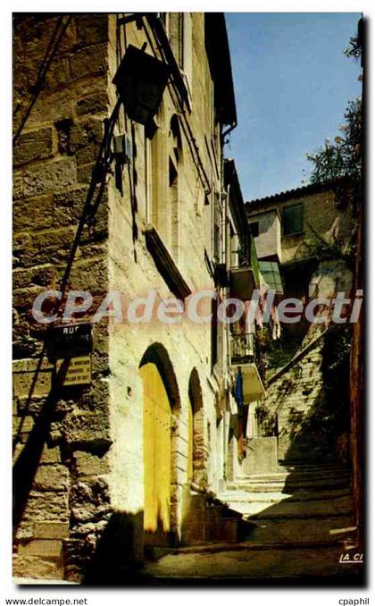 CPSM Sommieres Montee Du Chateau